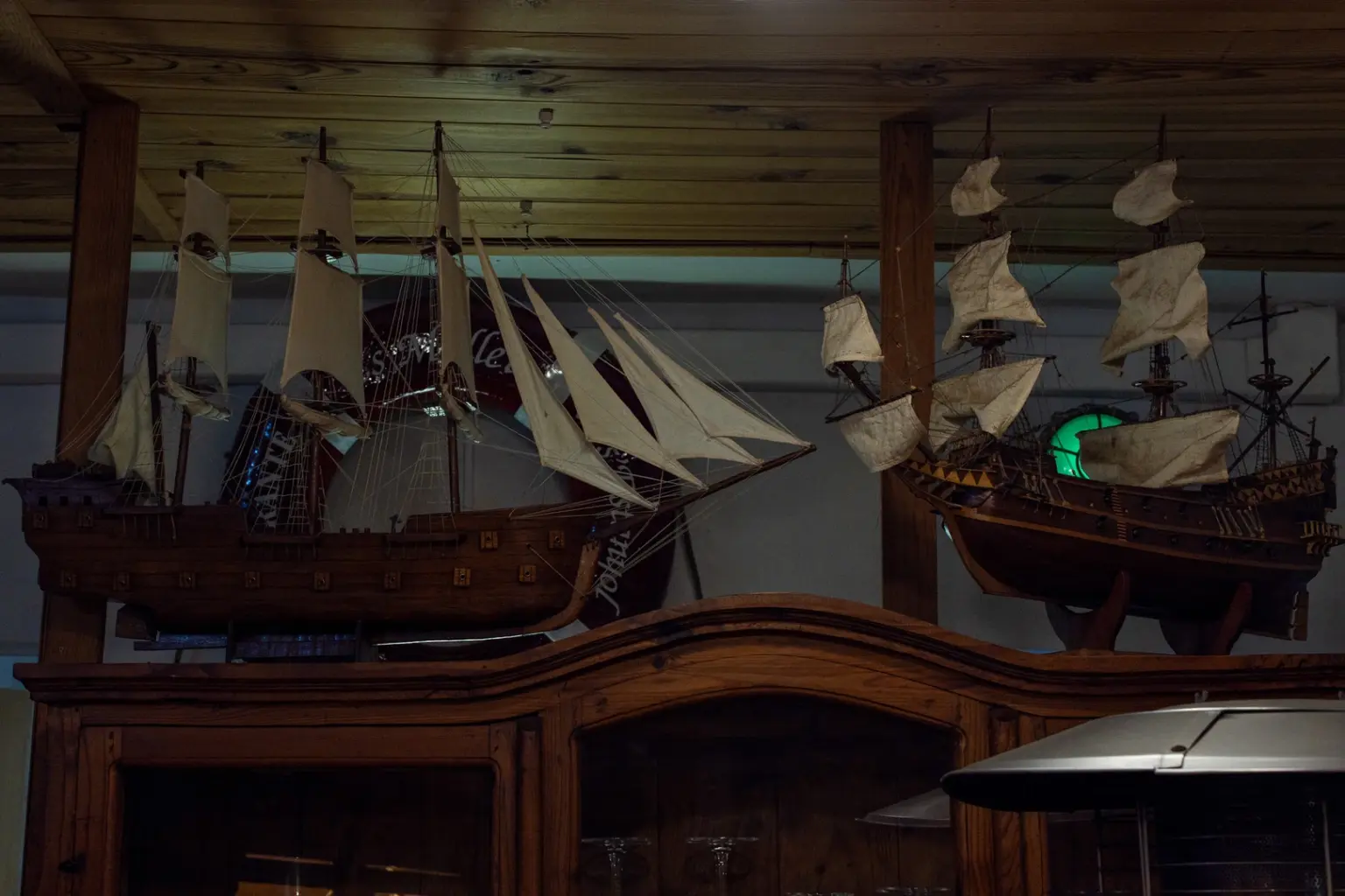 Maquetas de barcos en el Museo Náutico