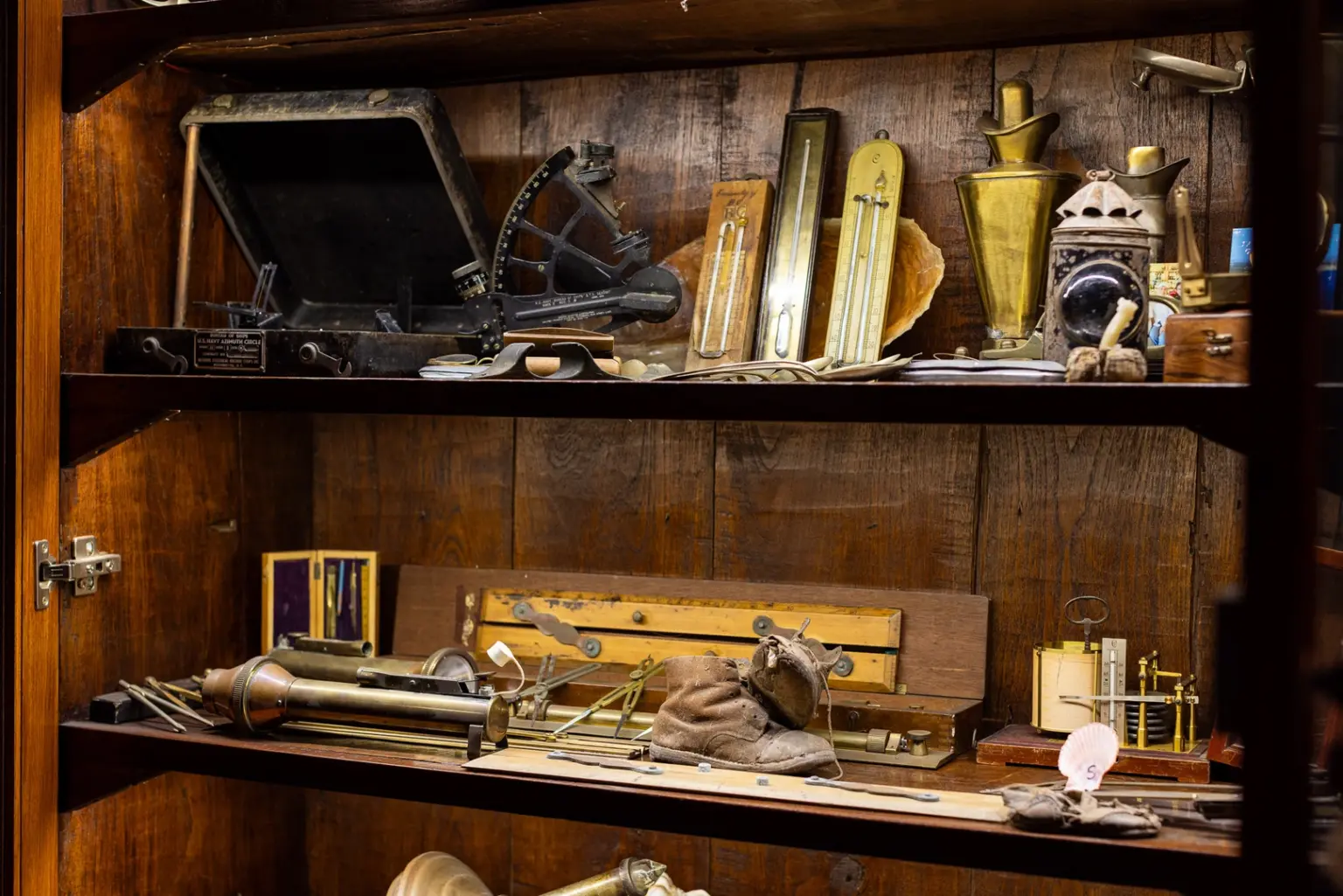 Instrumentos de navegación en el Museo Náutico