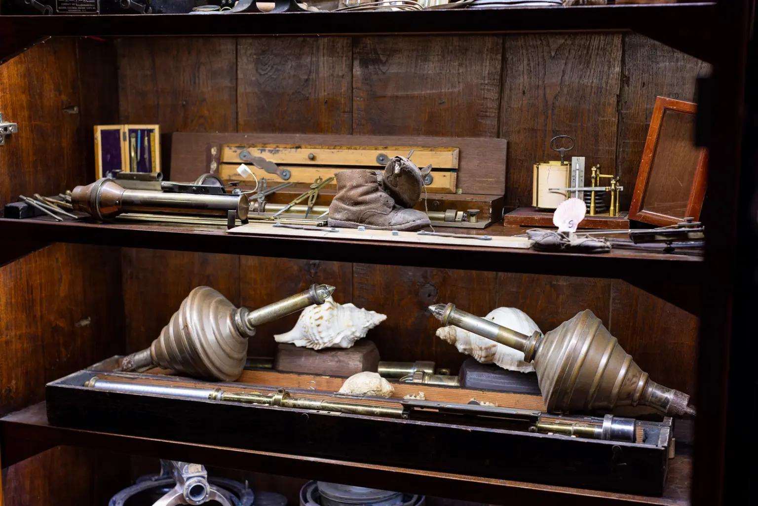 Instrumentos de navegación en el Museo Náutico